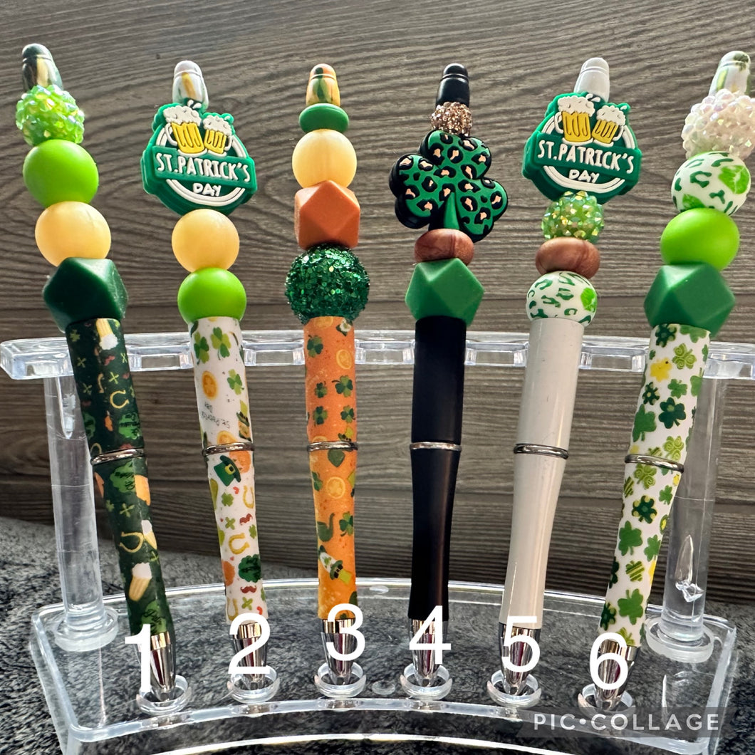 St Patrick’s day pens