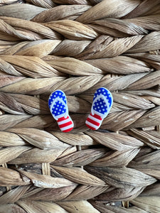 American flag flip flop