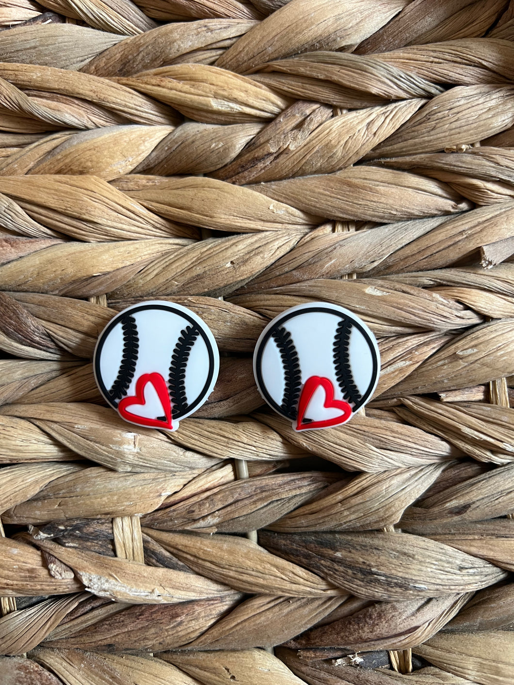 Sports ball with heart