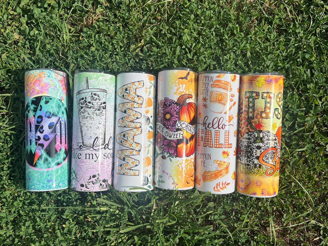 Finished tumblers