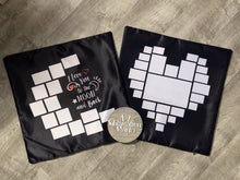Load image into Gallery viewer, Moon or Heart Pillow Case
