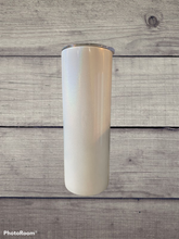 Load image into Gallery viewer, Rainbow Halo Glitter Straight Tumbler

