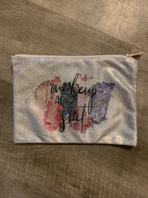 Load image into Gallery viewer, Halo Glitter Make Up Bag
