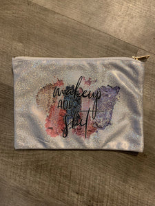 Halo Glitter Make Up Bag