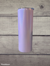 Load image into Gallery viewer, Rainbow Halo Glitter Straight Tumbler

