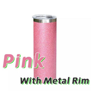 20 oz Texture Glitter Tumbler