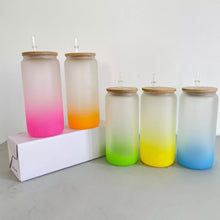 Load image into Gallery viewer, Ombre Glass Tumbler
