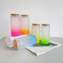 Load image into Gallery viewer, Ombre Glass Tumbler
