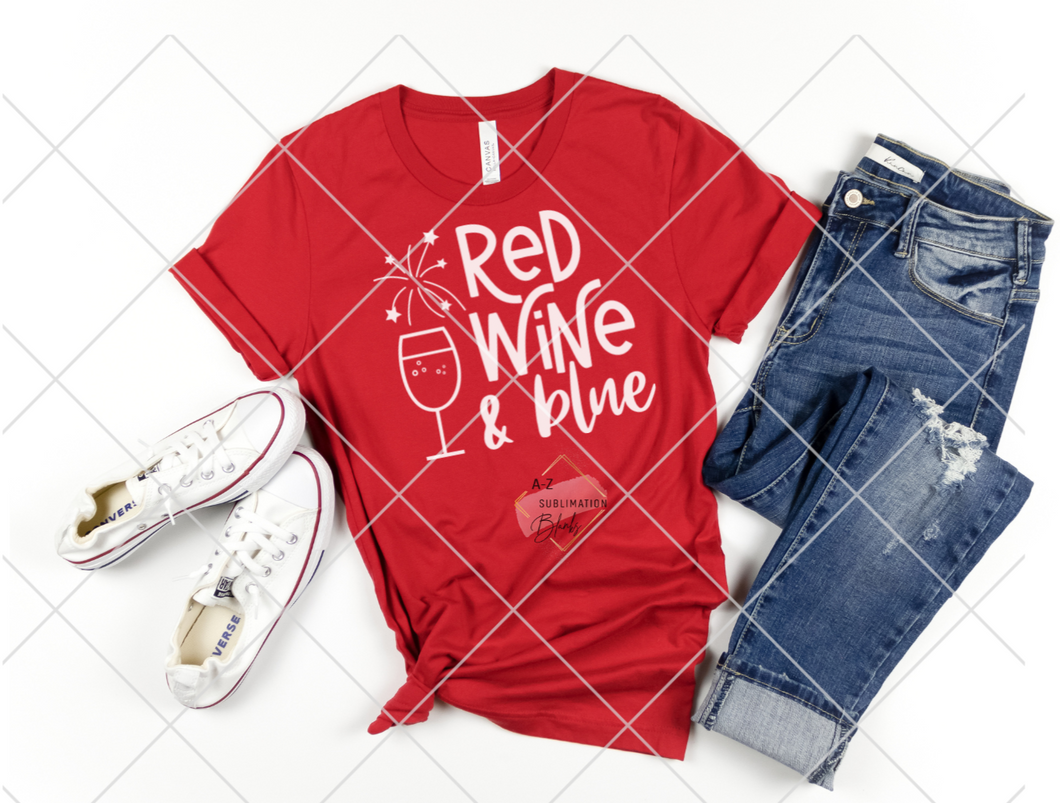 Red wine and blue -RTS
