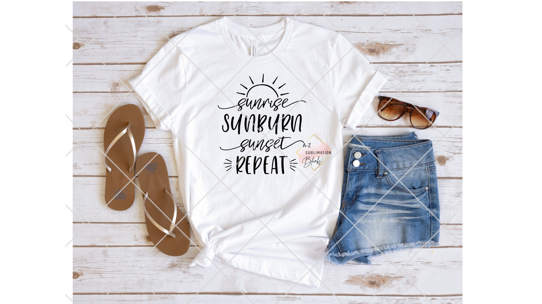 Sunrise, sunburn, sunset, repeat- RTS